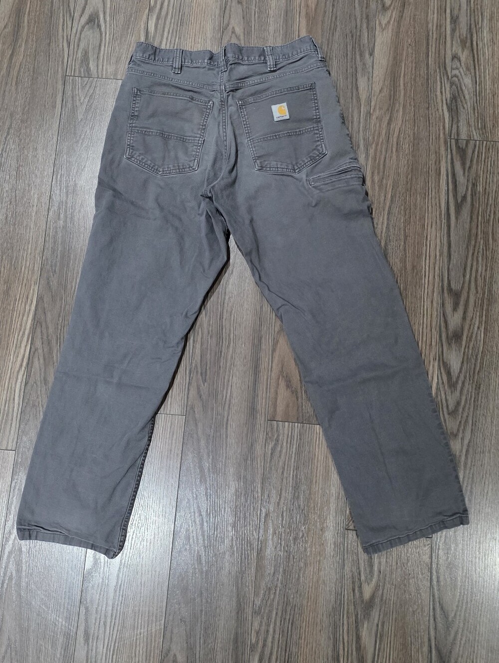 Carhartt Men's Relaxed Straight Jeans - Charcoal Gray 32X32